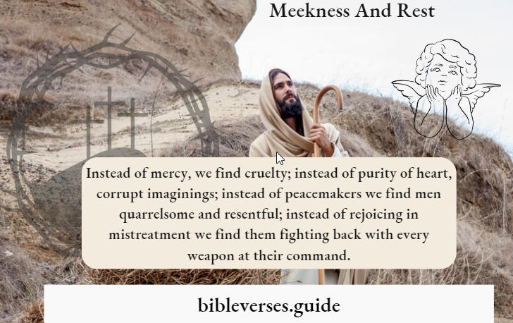 Meekness And Rest