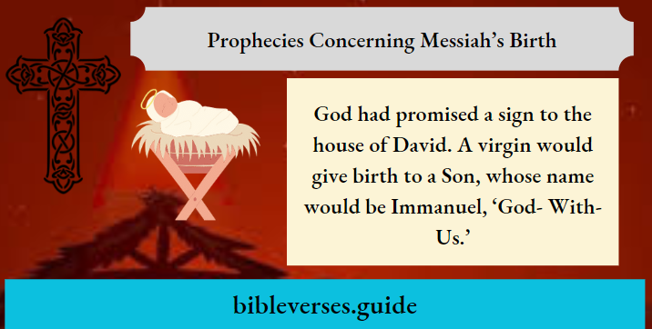 Prophecies Concerning Messiahs Birth