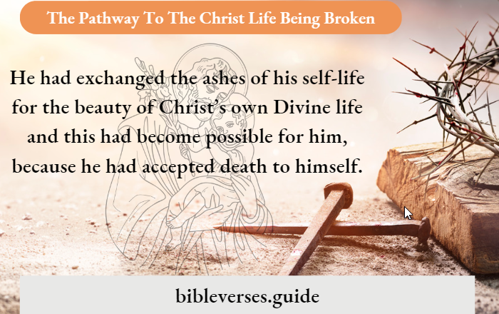 The Pathway To The Christ Life Being Broken