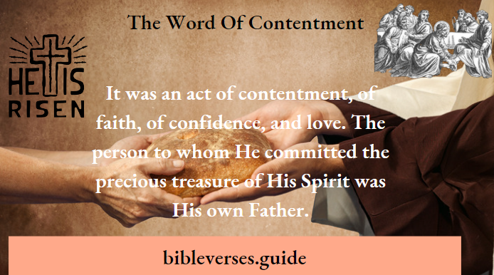 The Word Of Contentment