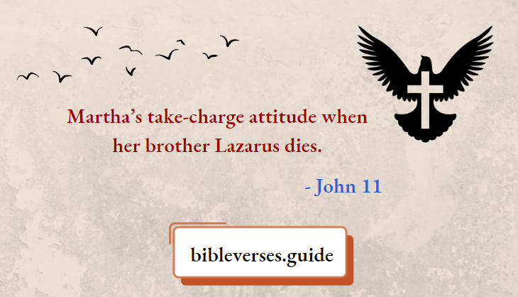 Martha take charge attitude