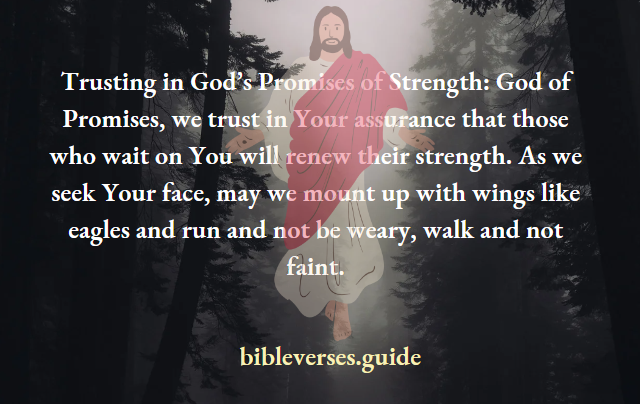 Prayers For Strength And Endurance