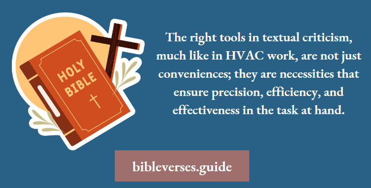 The Tools Of The Trade