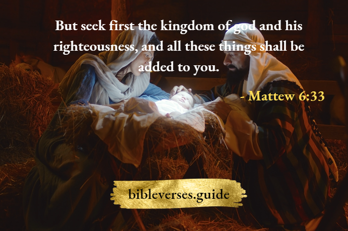 Matthew 6 to 33