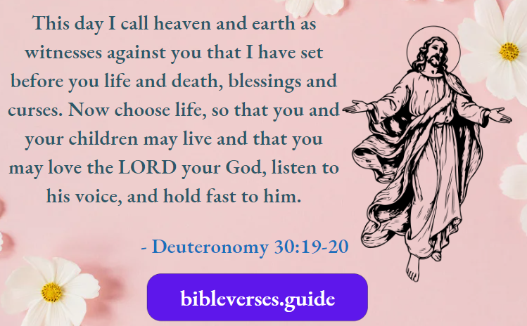 Deuteronomy 30-19-20