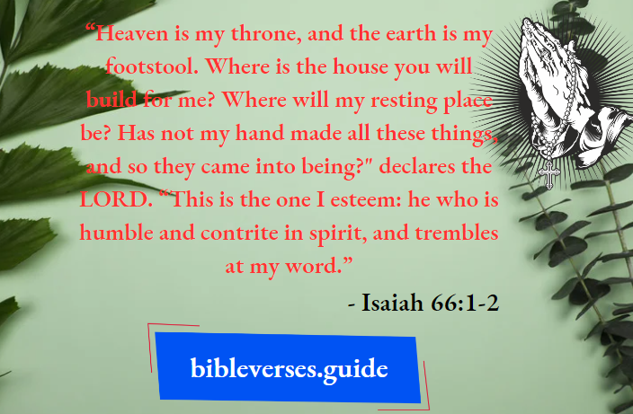 Isaiah 66-1-2