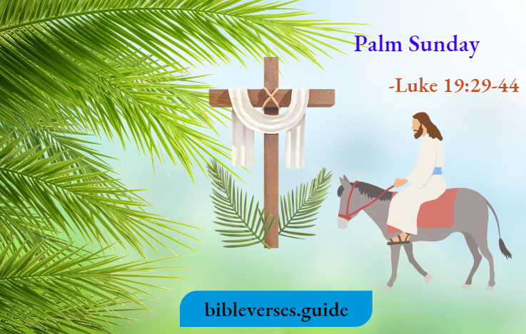 Luke 19-29-44