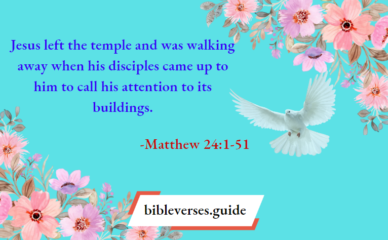 Matthew 24-1-51