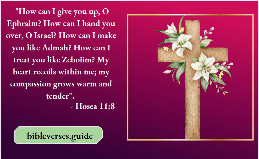Hosea 11- 8