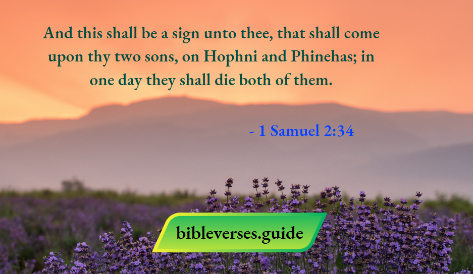 1 Samuel 2-34