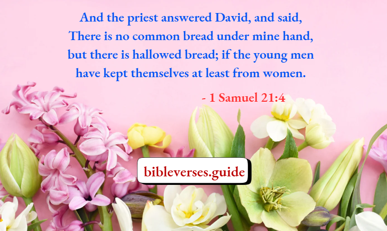 1 Samuel 21-4
