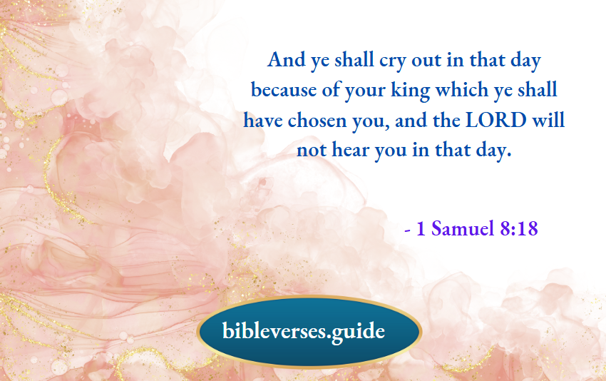 1 Samuel 8-18