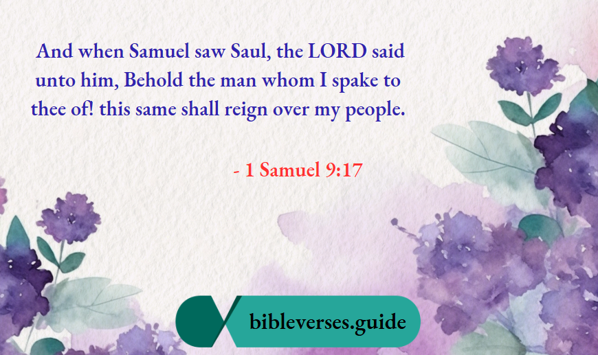 1 Samuel 9-17