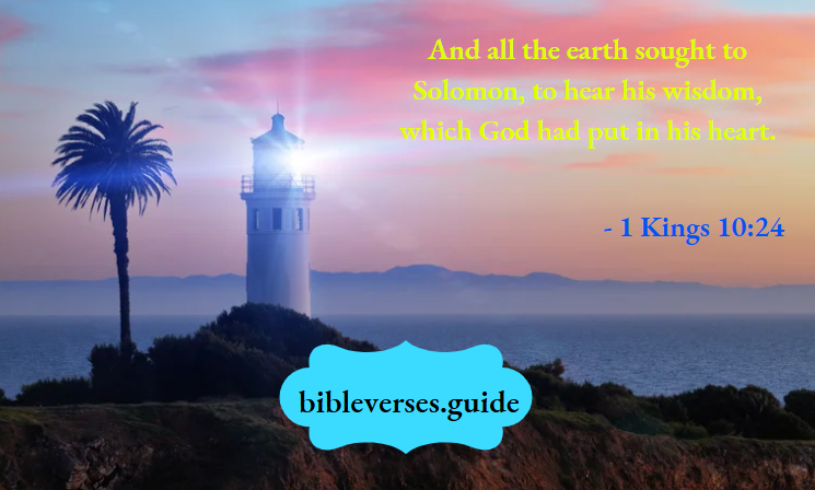 1 kings 10-24
