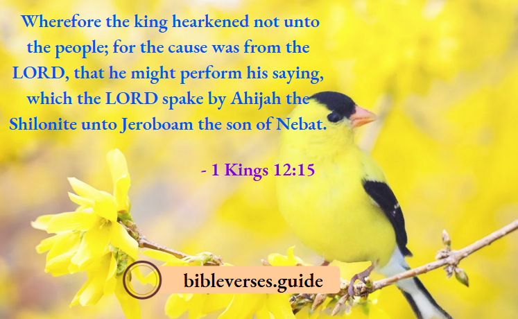 1 kings 12-15