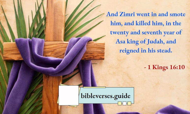 1 kings 16-10