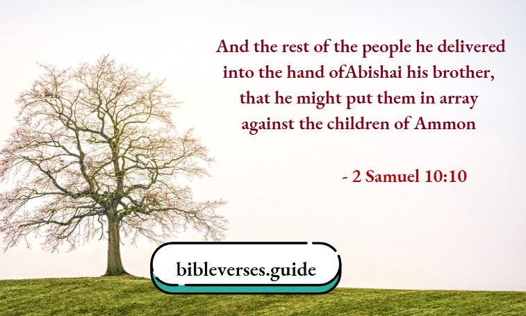 2 Samuel 10-10