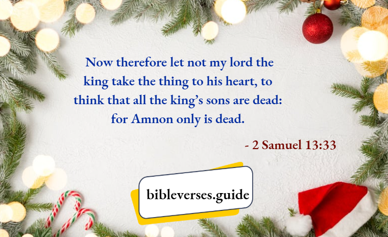 2 Samuel 13-33