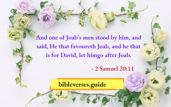 2 Samuel 20-11