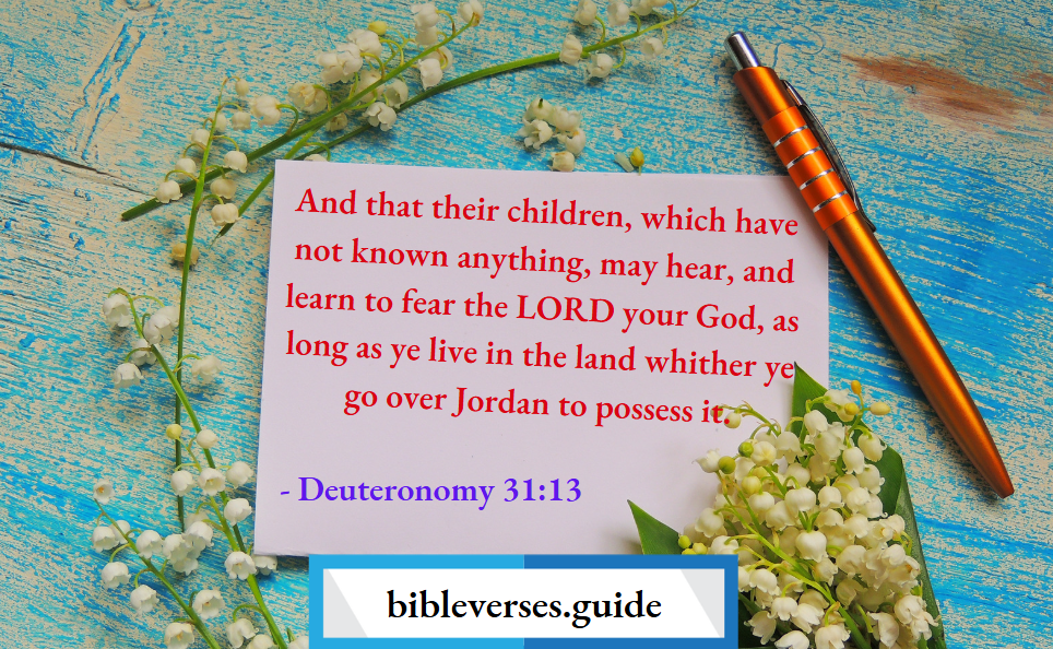 Deuteronomy 31-13