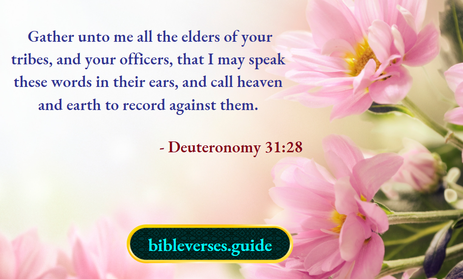 Deuteronomy 31-28