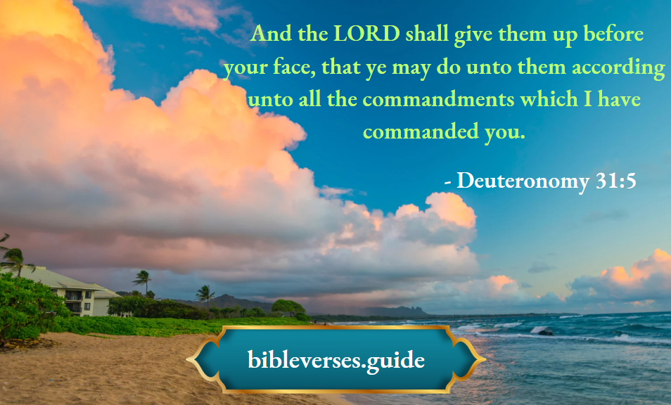 Deuteronomy 31-5