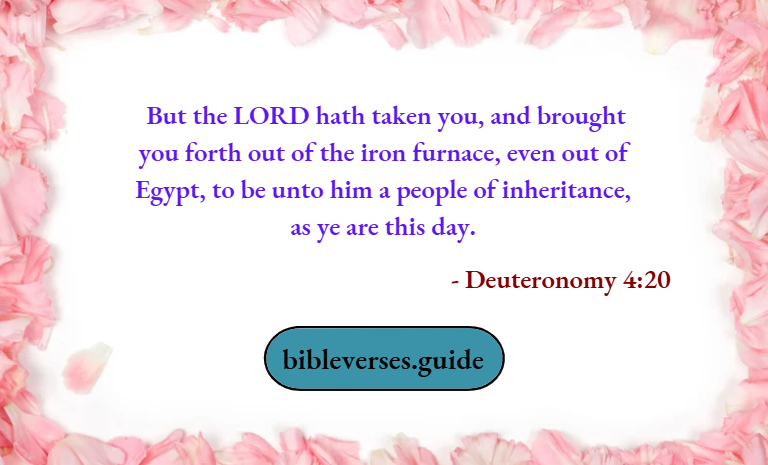 Deuteronomy 4-20