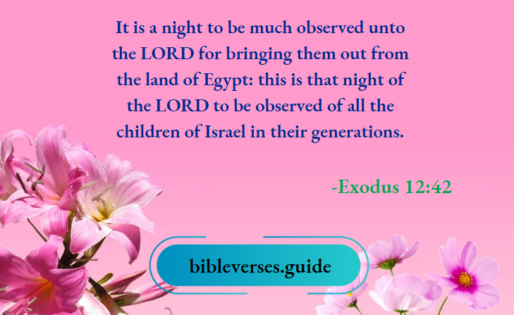 Exodus 12-42