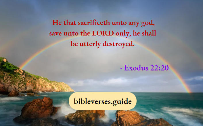 Exodus 22-20