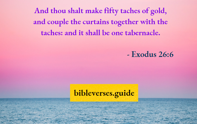 Exodus 26-6