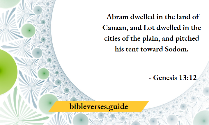Genesis 13-12