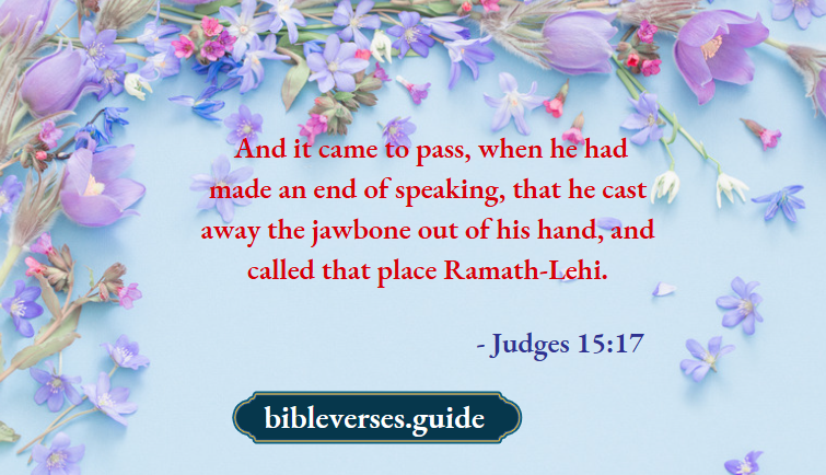 Judges 15-17