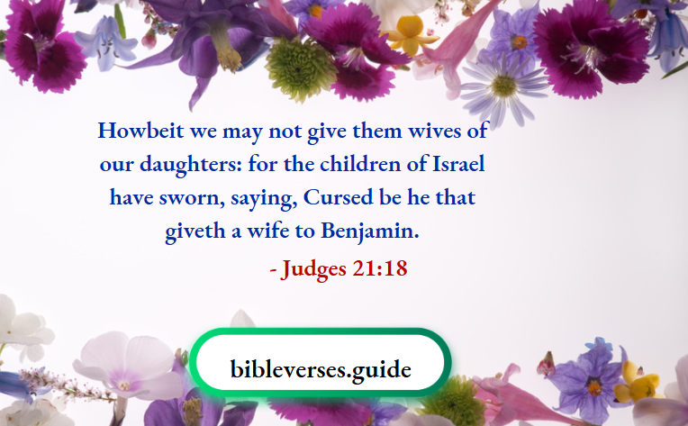 Judges 21-18