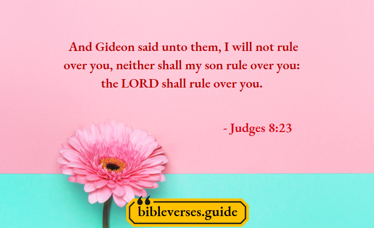 Judges 8-23