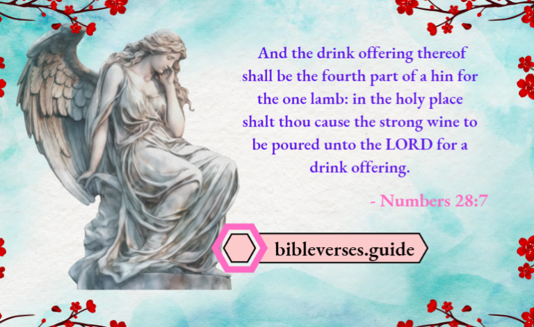 Daily Offerings And Sacred Feasts: Worship In Numbers 28 - Bible Verses