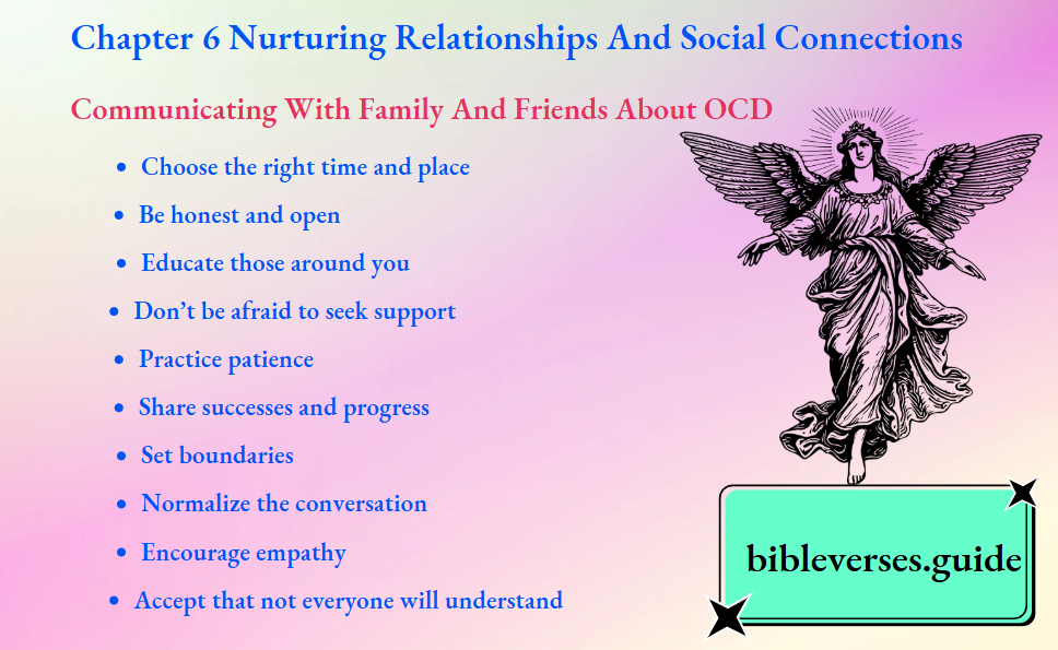 Nurturing Relationships And Social Connections Communicating With Family And Friends About OCD