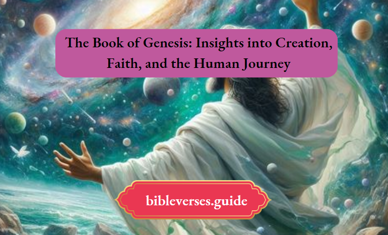 The Book of Genesis-Insights into Creation, Faith, and the Human Journey
