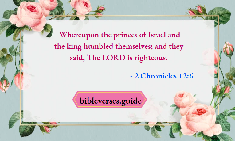 2 Chronicles 12-6