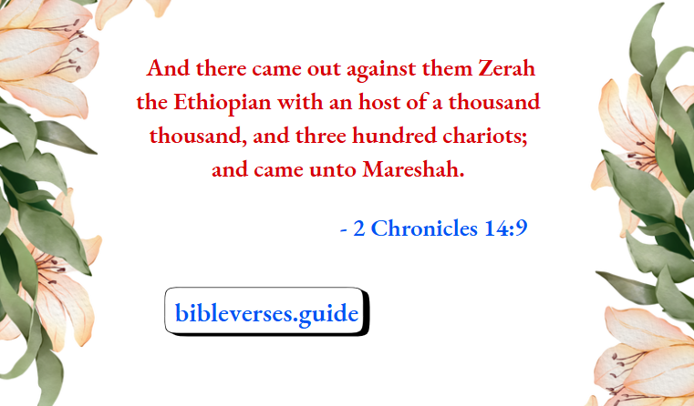 2 Chronicles 14-9