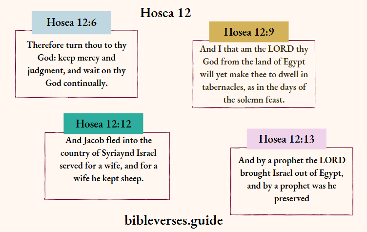 Hosea 12