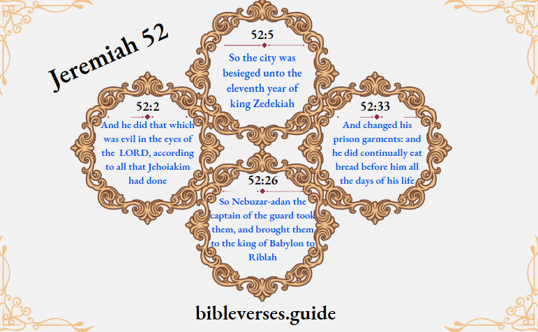 Jeremiah 52
