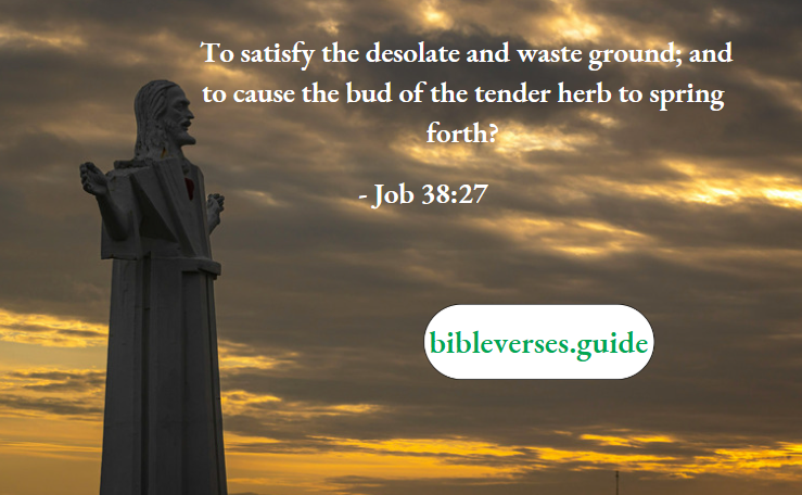 Job 38-27