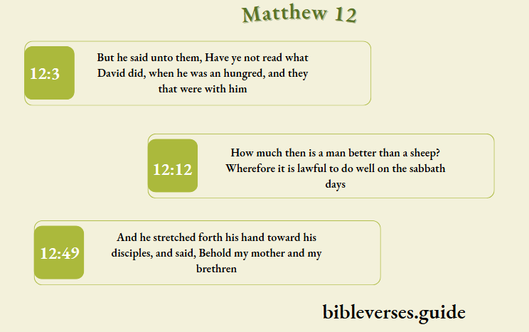 Matthew 12