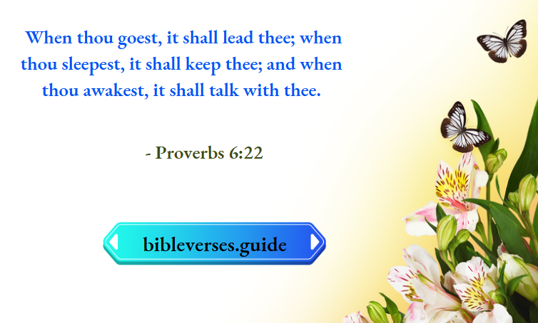 Proverbs 6-22