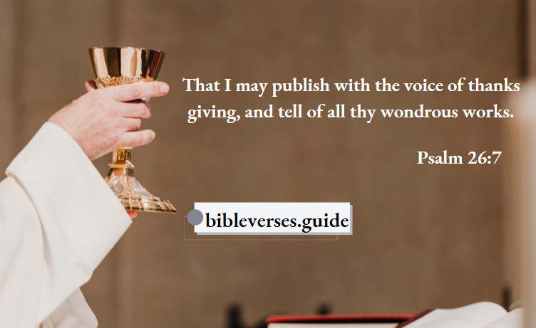 Psalm 26-7