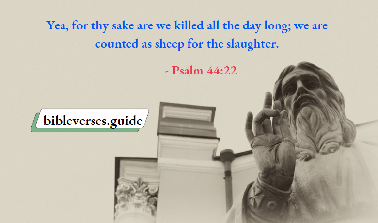 Psalm 44-22