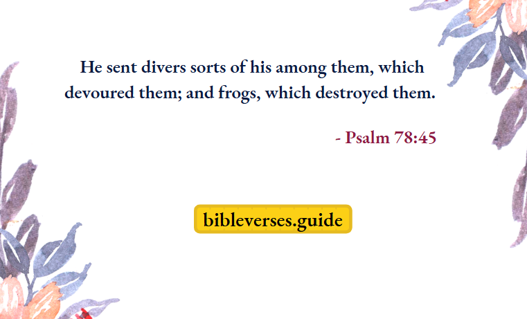Psalm 78-45